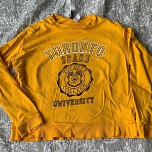 H&M Long Sleeve Shirt (Toronto Bears University)